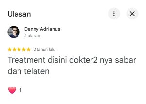 Dental Care Pasien Taman Punten 1