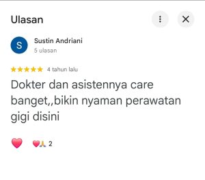 Dental Care Pasien Taman Punten 17