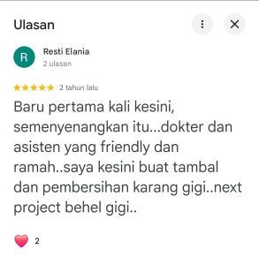 Dental Care Pasien Taman Punten 8